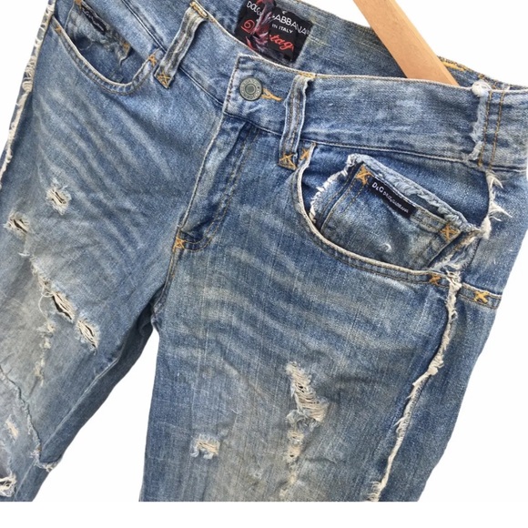 Dolce and Gabbana rare vintage “David Beckham”jeans. - Picture 3 of 9